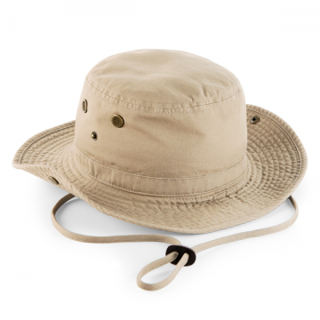 B789 Beechfield Outback Hat kiezelsteen