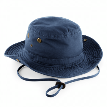 B789 Beechfield Outback Hat marineblauw