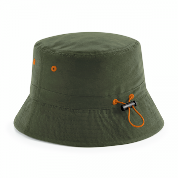 B84R Beechfield Recycled Polyester Bucket Hat detail1