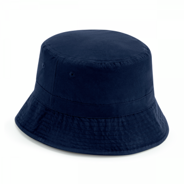 B84R Beechfield Recycled Polyester Bucket Hat frans marineblauw