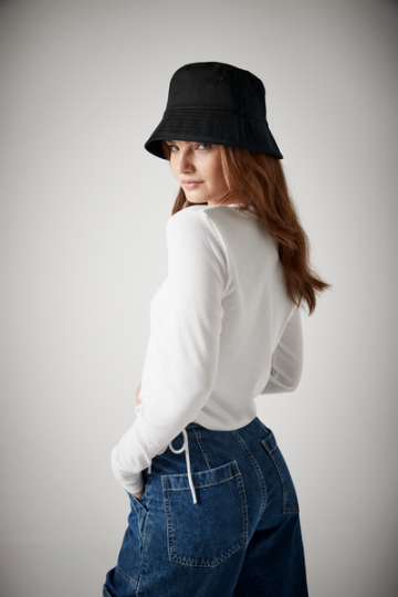 B90N Beechfield Organic Cotton Bucket Hat