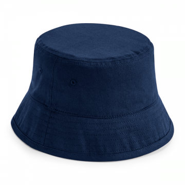 B90N Beechfield Organic Cotton Bucket Hat marineblauw