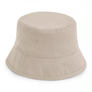 B90N Beechfield Organic Cotton Bucket Hat zand
