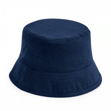 B90NB Beechfield Junior Organic Cotton Bucket Hat marineblauw