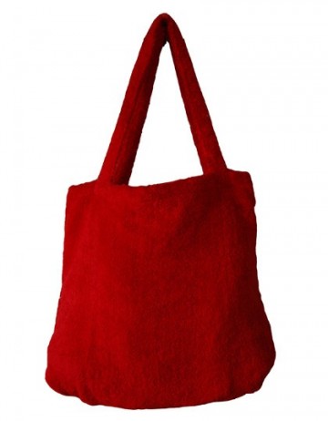 BreamDream tas met handdoek 70x140 BD700 paprikared
