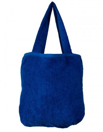 BreamDream tas met handdoek 70x140 BD700 royalblue