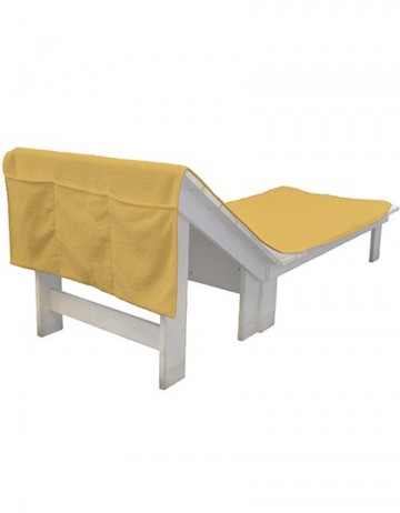 BearDream zonnestoel badlaken BD701N geel