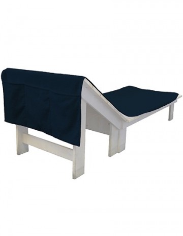 BearDream zonnestoel badlaken BD701N marineblauw