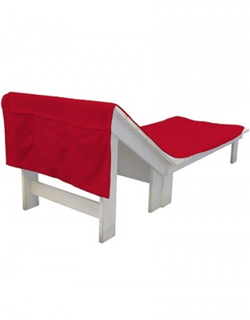 BearDream zonnestoel badlaken BD701N rood