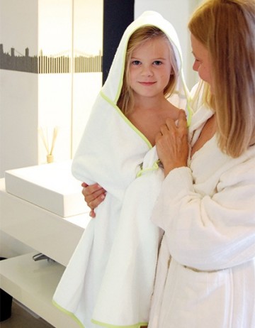 BearDream baby velours handdoek met kap BD783