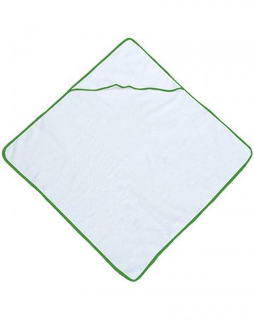 BearDream baby velours handdoek met kap BD783 donkergroen