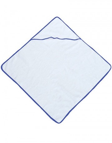 BearDream baby velours handdoek met kap BD783 oceaanblauw