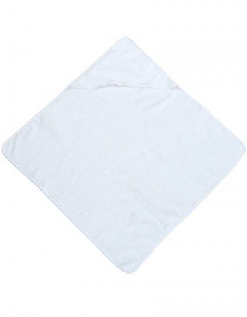 BearDream baby velours handdoek met kap BD783 wit