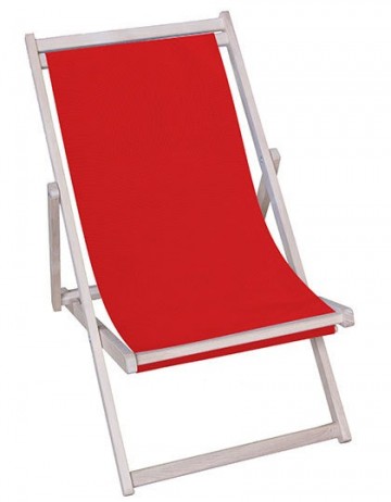 BearDream Strandstoel en canvas seat BD859 en BD860 paprikarood
