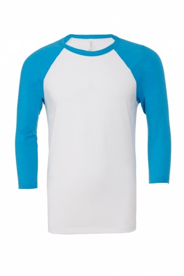 B+C T-shirt Baseball met 3/4 mouwen