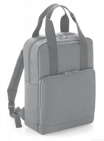 BagBase Twin Handle Backpack BG116 lichtgrijs