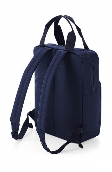 BagBase Twin Handle Backpack BG116 marineblauw achterkant