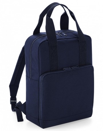 BagBase Twin Handle Backpack BG116 marineblauw