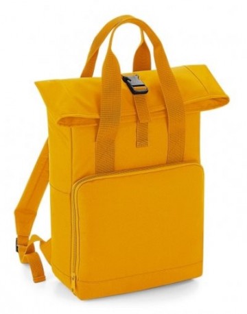 BagBase Twin Handle Roll Top Backpack BG118 mustard