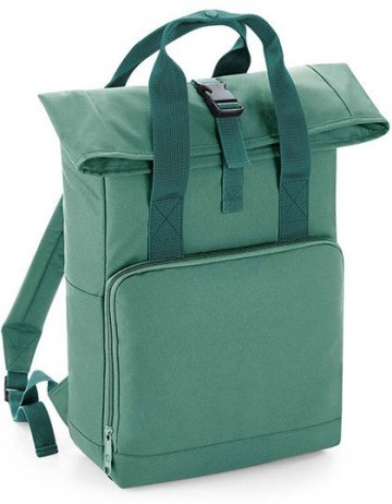 BagBase Twin Handle Roll Top Backpack BG118 saliegroen