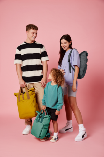 BG118L Recycled Twin Handle Roll-Top Laptop Backpack