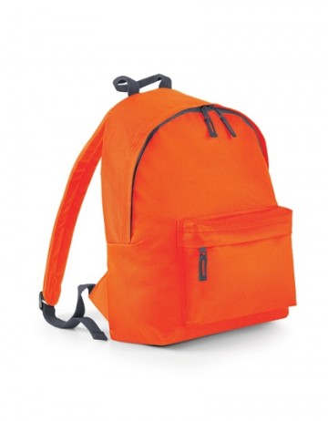 BagBase Junior Fashion Backpack BG125J oranje / grafiet grijs