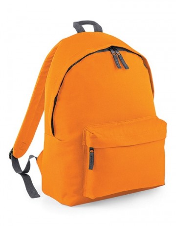 BagBase Original Fashion Backpack BG125 orangegraphite grey