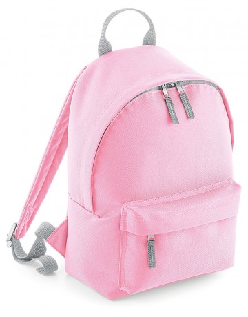 BagBase Mini Fashion Backpack BG125S 483klassiekrose lichtgrijs