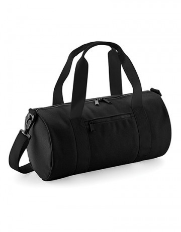 Bagbase Mini Barrel Bag BG140S zwart / zwart