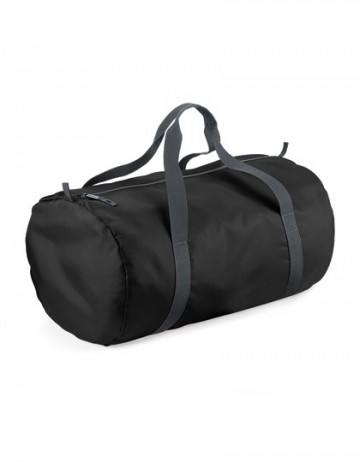 BagBase Packaway Barrel Bag BG150 zwart / grafiet