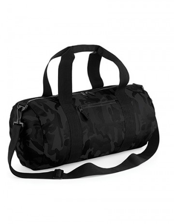 Bagbase Camo Barrel Bag BG173 midnight camo