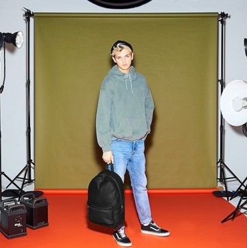 Bagbase Faux Leather Fashion Backpack BG255