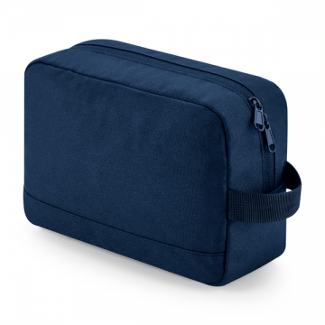 BG277 BagBase Recycled Essentials Wash Bag marineblauw