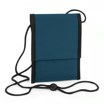 BG283 BagBasse Recycled Cross Body Pouch petrol