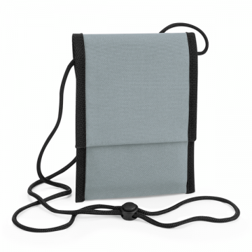 BG283 BagBasse Recycled Cross Body Pouch puur grijs