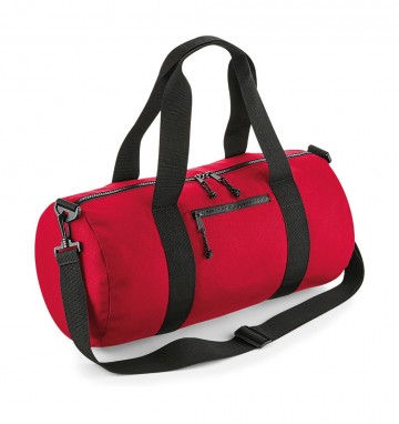 Bagbase Recycled Barrel Bag BG284 401 klassiek rood