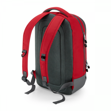 BG545 BagBase Athleisure Sports Backpack klassiek rood achter