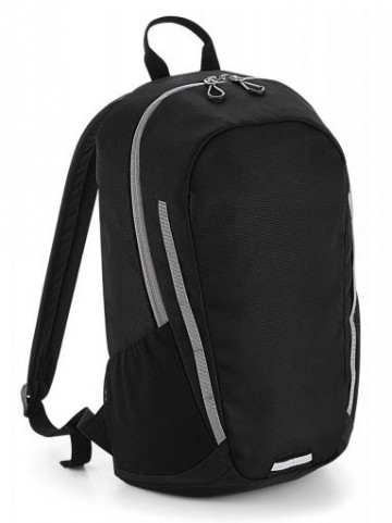 BagBase Urban Trail Pack BG615 zwart lichtgrijs
