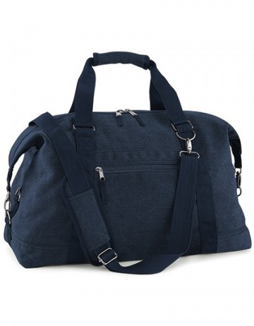 BagBase Vintage Canvas Weekender BG650 vintage oxford navy