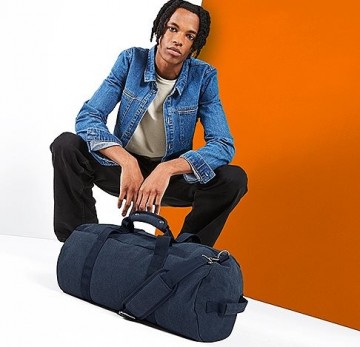 BagBase Vintage Canvas Barrel Bag BG655