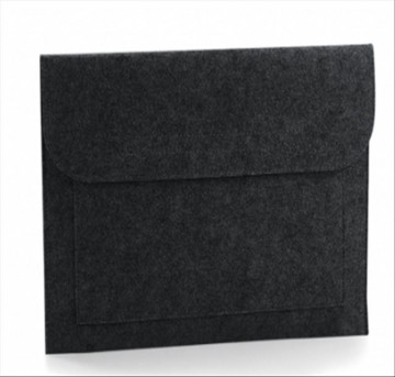 BagBase Felt Laptop/Document slip BG726 houtskool melange