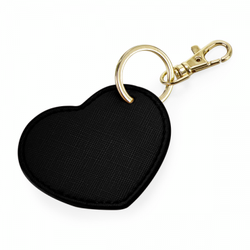 BG746 BagBase Boutique Heart Key Clip zwart