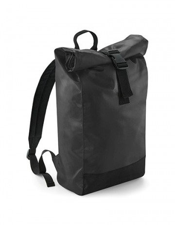 Bagbase Tarp Roll Top Backpack BG815 zwart