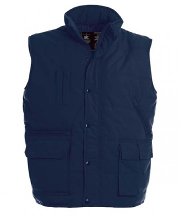 B&C Bodywarmer Explorer marineblauw