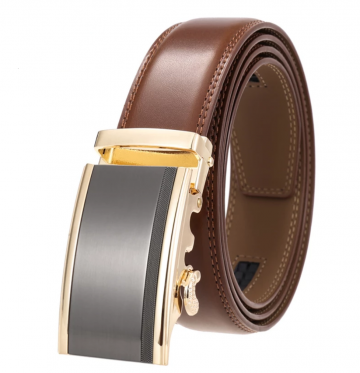 Bruin met goud/zwart