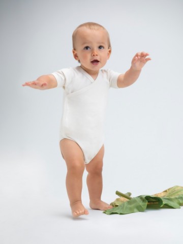 BZ05TLC Babybugz Kimono Bodysuit