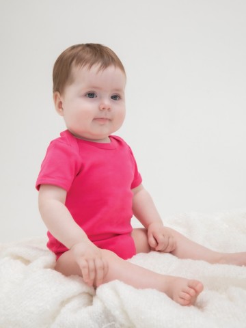 MBZ10 Babybugz Baby Bodysuit fuchsia