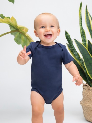 MBZ10 Babybugz Baby Bodysuit marineblauw