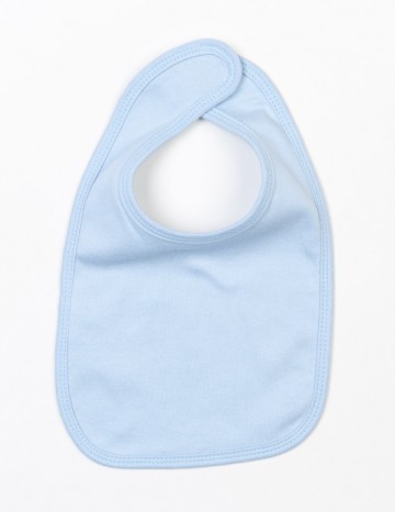 BZ12 Babybugz Baby slabbertje stoffig blauw