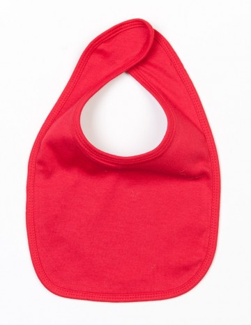BZ12 Babybugz Baby slabbertje rood
